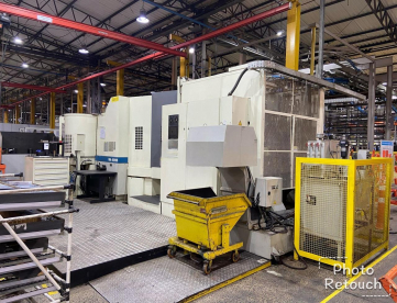Foto: CENTRO DE USINAGEM HORIZONTAL - OKUMA PALLET - 630 X630 - CURSO 1000 X 800 X 810 - ANO 2002