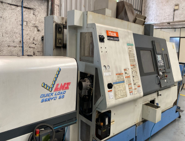 Foto: CENTRO DE TORNEAMENTO MAZAK INTEGREX 200SY ,1000 x 540 -COM ALIMENTADOR AUTOMATICO DE BARRAS