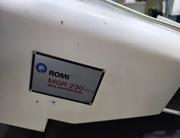 Foto: QUARTO EIXO PARA CENTRO DE USINAGEM COMANDO FANUC - ROMI MGR230 v2.0
