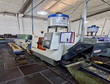 Foto: TORNO CNC AUTOMÁTICO - ERGOMAT - TNG 32 - ANO 2014  - TIPO GANG - COM ALIMENTADOR DE BARRAS IEMCA - BOSS 432