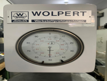 Foto: DURÔMETRO ANALÓGICO AUTOMÁTICO WOLPERT - COMBINAÇÃO ROCKWELL /BRINELL