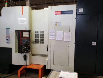 Foto: CENTRO DE USINAGEM HORIZONTAL - DUPLO PALLET - MAZAK - NEXUS HCN 5000 II -  ANO 2007 - 730 x 730 x 740 MM