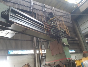 Foto: TORNO VERTICAL MECÂNICO - BLANSKO FARREL - PLACA 6300MM X PASSAGEM 7000MM