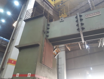 Foto: TORNO VERTICAL MECÂNICO - BLANSKO FARREL - PLACA 6300MM X PASSAGEM 7000MM