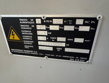 Foto: TORNO MECÃNICO - NARDINI - MASCOTE MS1440 - BARRAMENTO 1000 X 360