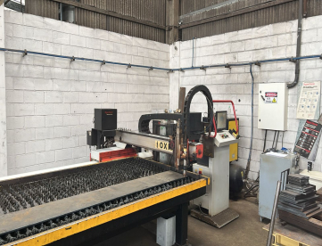 Foto: MÁQUINA DE CORTE PLASMA CNC ALTA DEFINIÇÃO - OXIPIRA - SHAPERUNNER - HPR260XD - MESA 1500X6000 MM