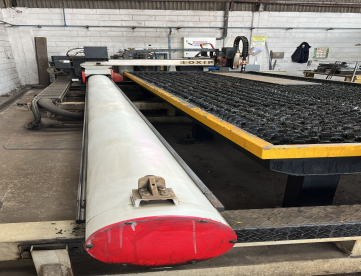 Foto: MÁQUINA DE CORTE PLASMA CNC ALTA DEFINIÇÃO - OXIPIRA - SHAPERUNNER - HPR260XD - MESA 1500X6000 MM