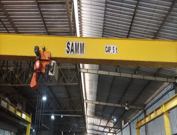 Foto: PONTE ROLANTE - SAMM - VÃO 11.83 MTS  X TRILHO 22.76 MTS -TALHA COM CAPACIDADE DE  5 TONELADAS