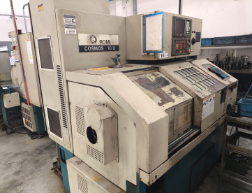 Foto: TORNO CNC ROMI - COSMOS 10U - ANO 1994 - 420 x 400mm