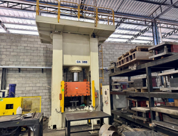 Foto: PRENSA HIDRÁULICA - JUNDIAÍ - MODELO OA300 - 300 TON - ANO 2019 - MESA 1200 x 1000 MM