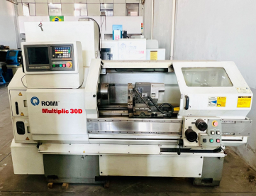Foto: TORNO CNC - ROMI - CENTUR 30D MULTIPLIC - ANO 2003 - 430 x 1000 mm