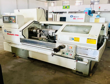 Foto: TORNO CNC - ROMI - CENTUR 30D MULTIPLIC - ANO 2003 - 430 x 1000 mm