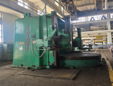 Foto: TORNO VERTICAL CINCINATTI - 2400MM PLACA - PASSAGEM 2800MM - DUPLO TORPEDO E CARRO LATERAL