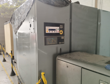 Foto: COMPRESSOR DE PARAFUSO -  ATLAS COPCO -  GA110 - MOTOR 110KW