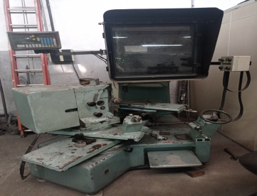 Foto: RETIFICA OPTICA MUVEK -HUNGARA -KOP -160 4/10 - PARA FERRAMENTAS - ANO 1967