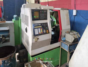 Foto: CENTRO DE TORNEAMENTO - TRAUB - TND 160 - ANO 1991