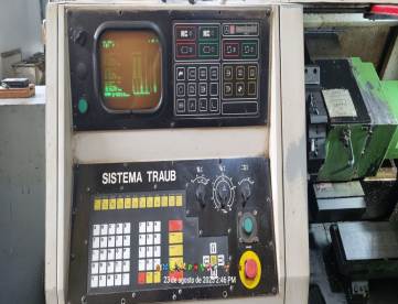 Foto: CENTRO DE TORNEAMENTO - TRAUB - TND 160 - ANO 1991