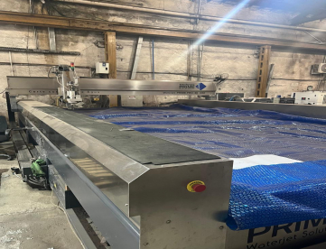 Foto: MÁQUINA DE CORTE A ÁGUA 3D - TECHNOS PRIME - ANO 2024