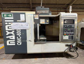 Foto: CENTRO DE USINAGEM VERTICAL - MAXMILL - QMC-600 - 600 x 410 x 530 - ANO 2019
