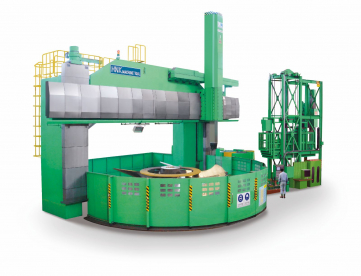 Foto: TORNO CNC VERTICAL - HNK - VTC-80/100 + FERRAMENTAS ACIONADAS