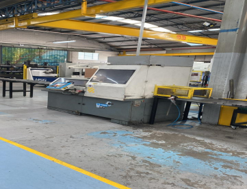 Foto: SERRA DE DISCO AUTOMÁTICA - MEP - 372 CNC LR - CORTE DE TUBOS E PERFIS - CAPACIDADE 120MM
