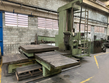 MANDRILHADORA MECÂNICA WOTAN B150-S - 3500MM X 2500MM X 1500MM - MESA 1840 X 2000MM