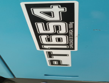 Foto: EMPILHADEIRA ELETRICA PATOLADA - PALETRANS - PT 1654 - ANO 2024 - 1600kg 5,4m COM BATERIA E CARREGADOR 60Ah