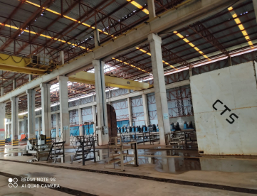 PONTE ROLANTE - BIVIGA -  40 TONELADAS - VAO DE 24.5 METROS - ANO 2008 - COM DUPLA VIGA - NÃO ACOMPANHA COLUNA