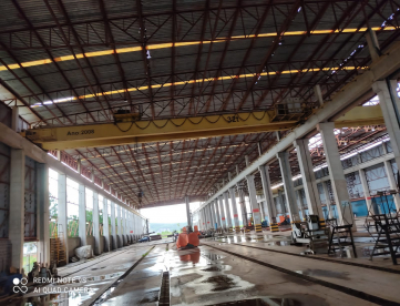 PONTE ROLANTE BIVIGA - 32 TONELADAS - VAO DE 24.5 METROS - ANO 2005 -  COM DUPLA VIGA - NAO ACOMPANHA COLUNA