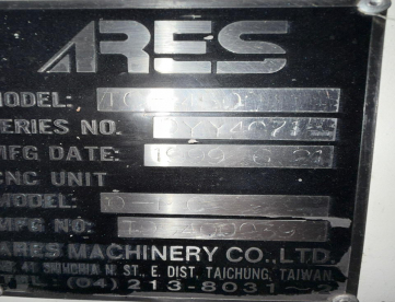 Foto: CENTRO DE USINAGEM FURAÇÃO E ROSQUEAMENTO - ARES SEIKI - TC-450 - ANO 1999 - 4ºEIXO