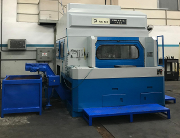 CENTRO DE USINAGEM HORIZONTAL - ROMI - POLARIS H400 - 700 x 560 x 600 - ANO 2003