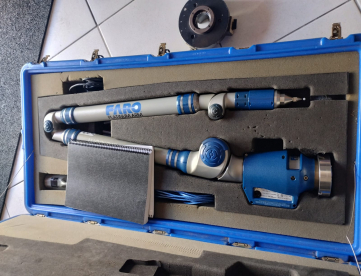 Foto: BRACO DE MEDIÇÃO TRIDIMENSIONAL - FARO  TITANIUM- RAIO 1.200 PRECISÃO 0,03 -ANO 2003