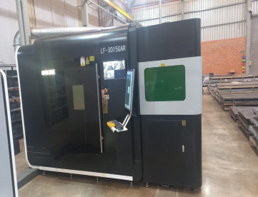 MÁQUINA DE CORTE A LASER - G.WEIKE - 6KW - 1500 x 3000MM - ANO 2021 CORTA CHAPAS E TUBOS