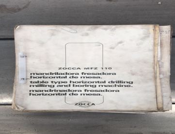 Foto: MANDRILHADORA CONVENCIONAL - ZOCCA - MFZ-110 - 2000 x 1600 x 1600 MM