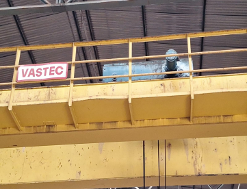 Foto: PONTE ROLANTE - VASTEC - VIGA DUPLA - VÃO 16 MTS X 15 TONS - COMPLETA COM COLUNAS E TRILHOS