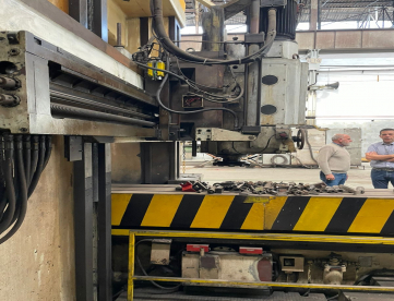 Foto: PLAINA DE MESA FRESADORA PORTAL KINOSHITA (JAPÃO) - 2000MM X 6500MM X 1800MM