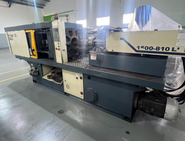 MÁQUINA INJETORA DE PLÁSTICOS -  HIMACO - RAPID 1500-810LHS - ANO 2000