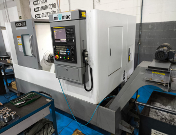 Foto: CENTRO DE TORNEAMENTO - MIUMAC - KDCK-25 - 500MM X 500MM - ANO 2024 - TODO HIDRÁULICO