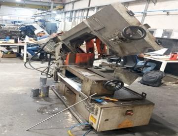 Foto: SERRA DE FITA HORIZONTAL RONEMAK - MODELO  MR410 - CAPACIDADE DE CORTE ATE 410 MM