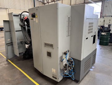 Foto: CENTRO DE TORNEAMENTO - HYUNDAI - SKT-21LMS - ANO 2008 - 550 x 750 MM - 4 FERRAMENTAS ACIONADAS E SUBSPINDLE