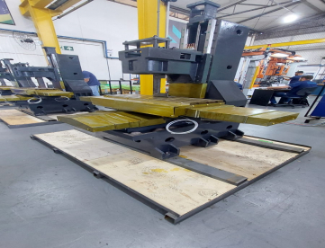 Estrutura mecânica fresadora CNC