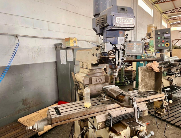 Foto: FRESADORA FERRAMENTEIRA - ISO 40 - CLEVER - 4EVS