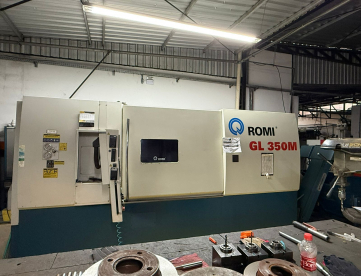 TORNO CNC - ROMI - GL350M - ANO 2013 - FERRAMENTAS ACIONADAS - COMANDO FANUC Oi-TD