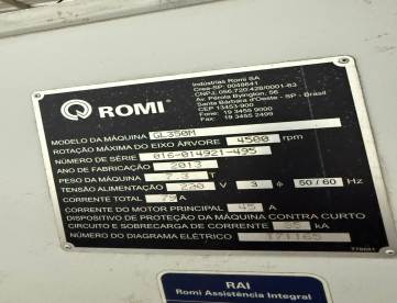 Foto: TORNO CNC - ROMI - GL350M - ANO 2013 - FERRAMENTAS ACIONADAS - COMANDO FANUC Oi-TD