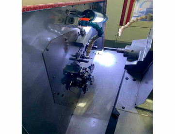 Foto: TORNO CNC AUTOMÁTICO DE CABEÇOTE MOVEL TRAUB TNL12/7 -ANO 2009