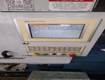 Foto: INJETORA DE PLÁSTICOS - ROMI - PRIMAX 800 R- 800 TONELADAS - ANO 1994