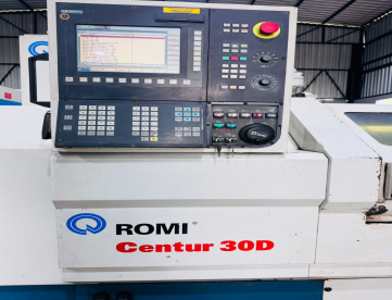 Foto: TORNO CNC - ROMI - CENTUR 30D - 500 MM - ANO 2008 - COMANDO SIEMENS