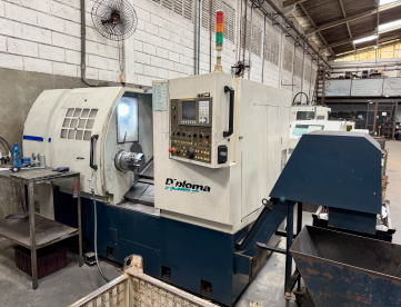 CENTRO DE TORNEAMENTO - DIPLOMAT - VULCANIC 160 - ANO 2007 - 416 x 480 MM - COMANDO FANUC