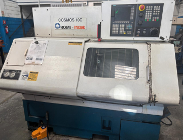 TORNO CNC - ROMI / MAZAK - COSMOS 10G - COM TORRE RETROFITADO EM 2021