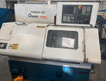 Foto: TORNO CNC - ROMI / MAZAK - COSMOS 10G - COM TORRE RETROFITADO EM 2021